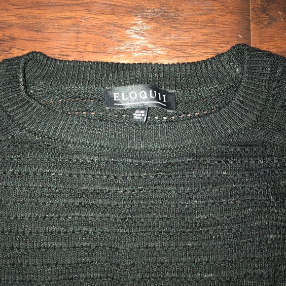 Eloquii Plus Size Cropped Sweater Size 18/20 - Picture 3 of 4
